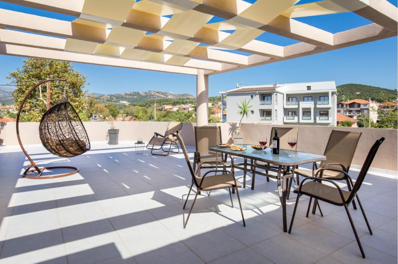 Iria'S Luxury Apartments Limenaria  Buitenkant foto