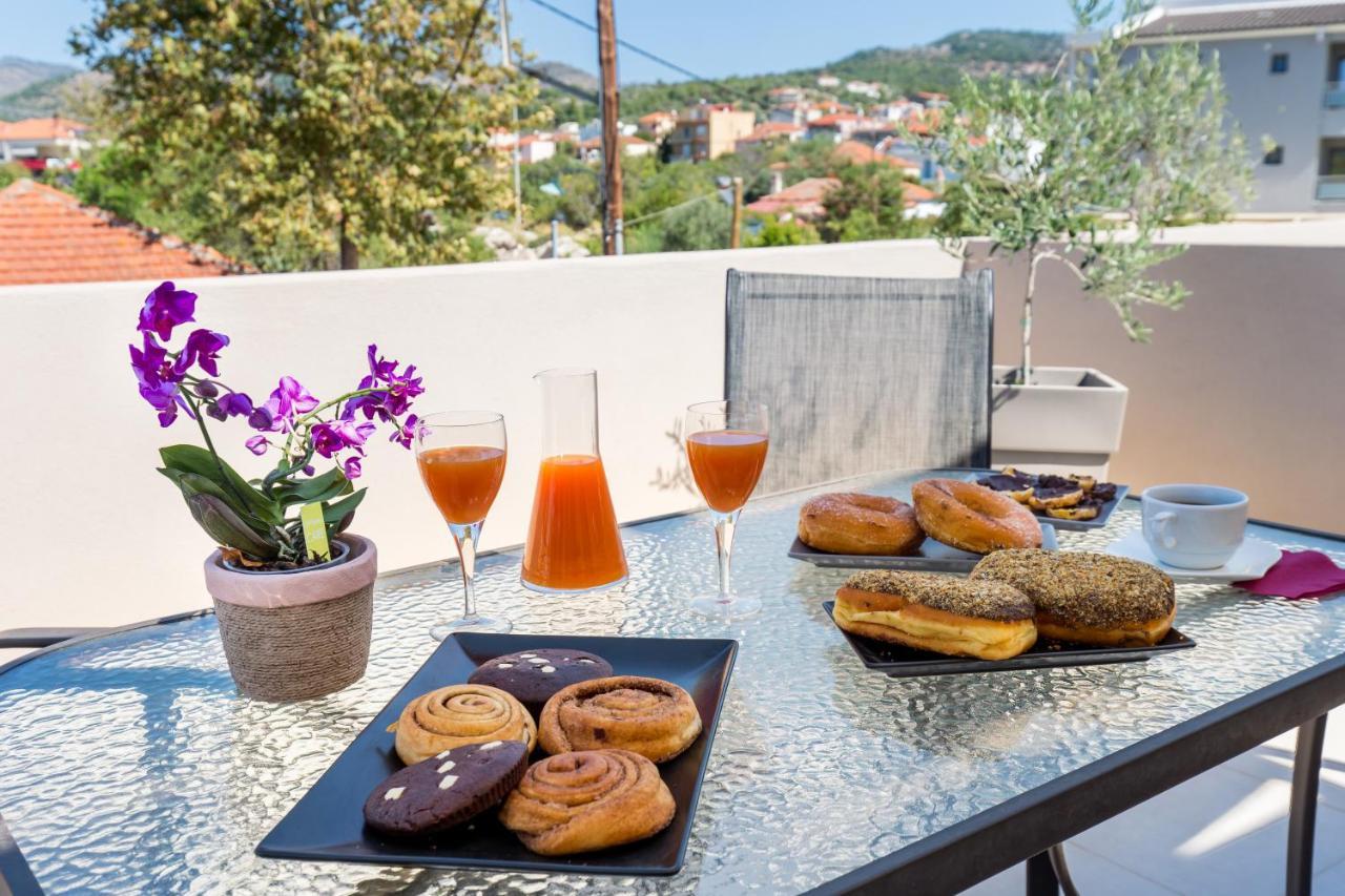 Iria'S Luxury Apartments Limenaria  Buitenkant foto